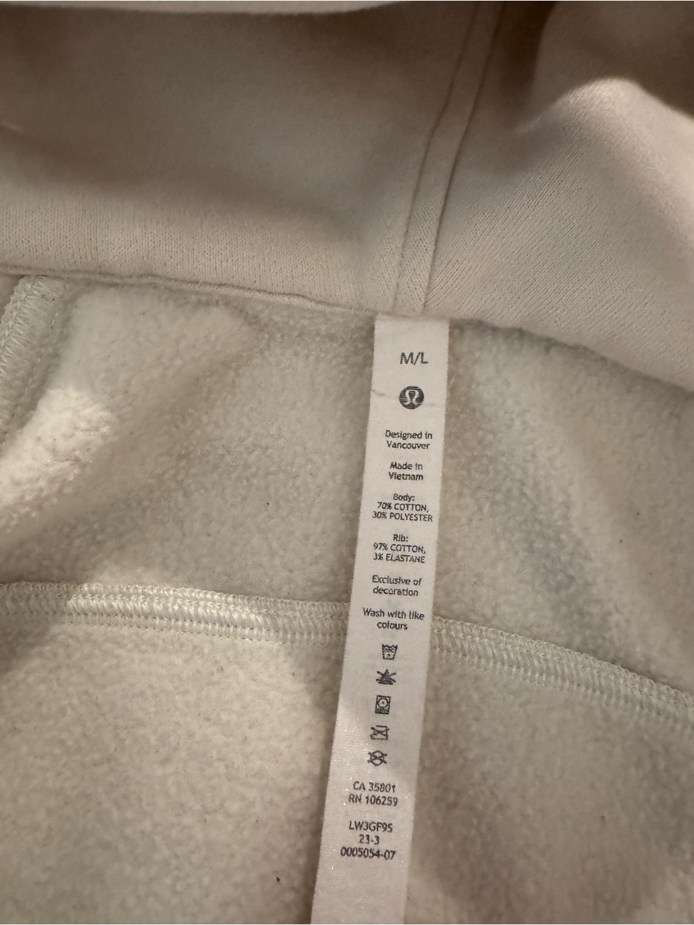 Lululemon Scuba Oversized Half Zip Hoodie - Picture 4 of 6